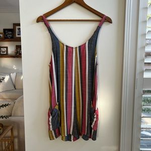 Stripped RVCA romper. Sized XS. Good condition.